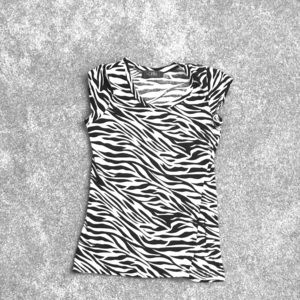 Zebra print Dressy T-Shirt